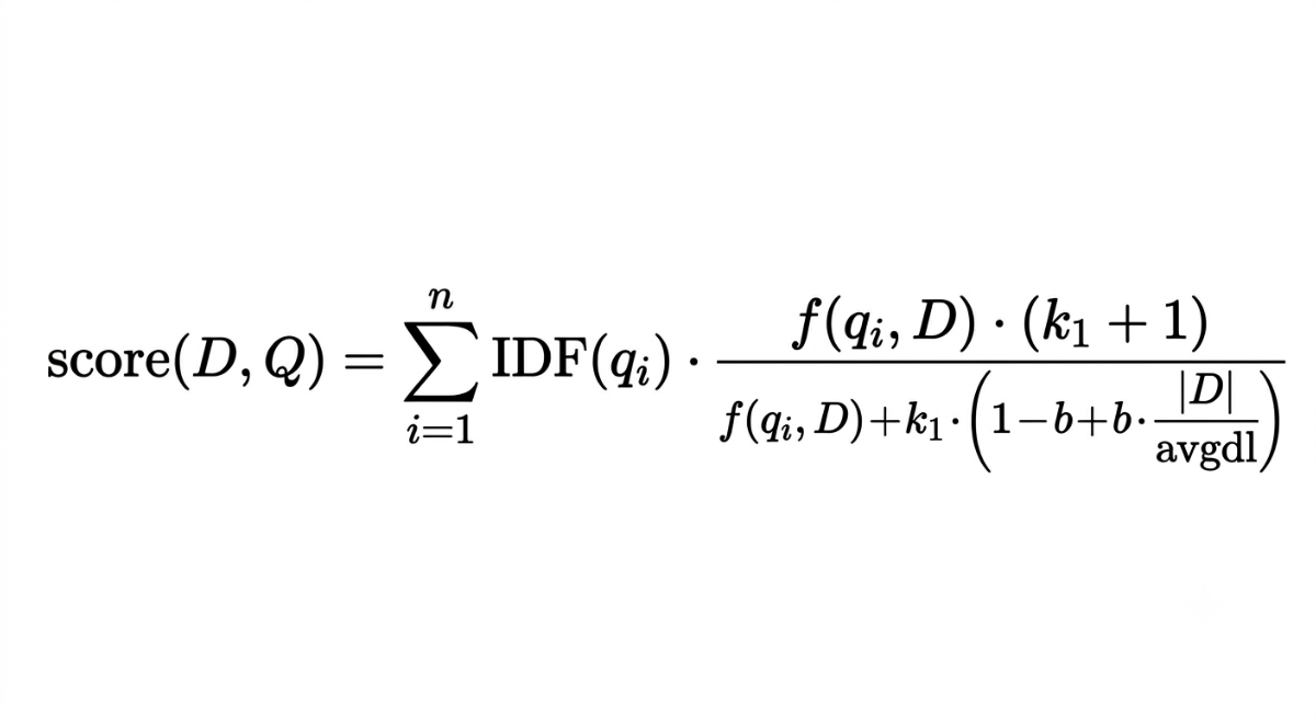 BM25 Formula