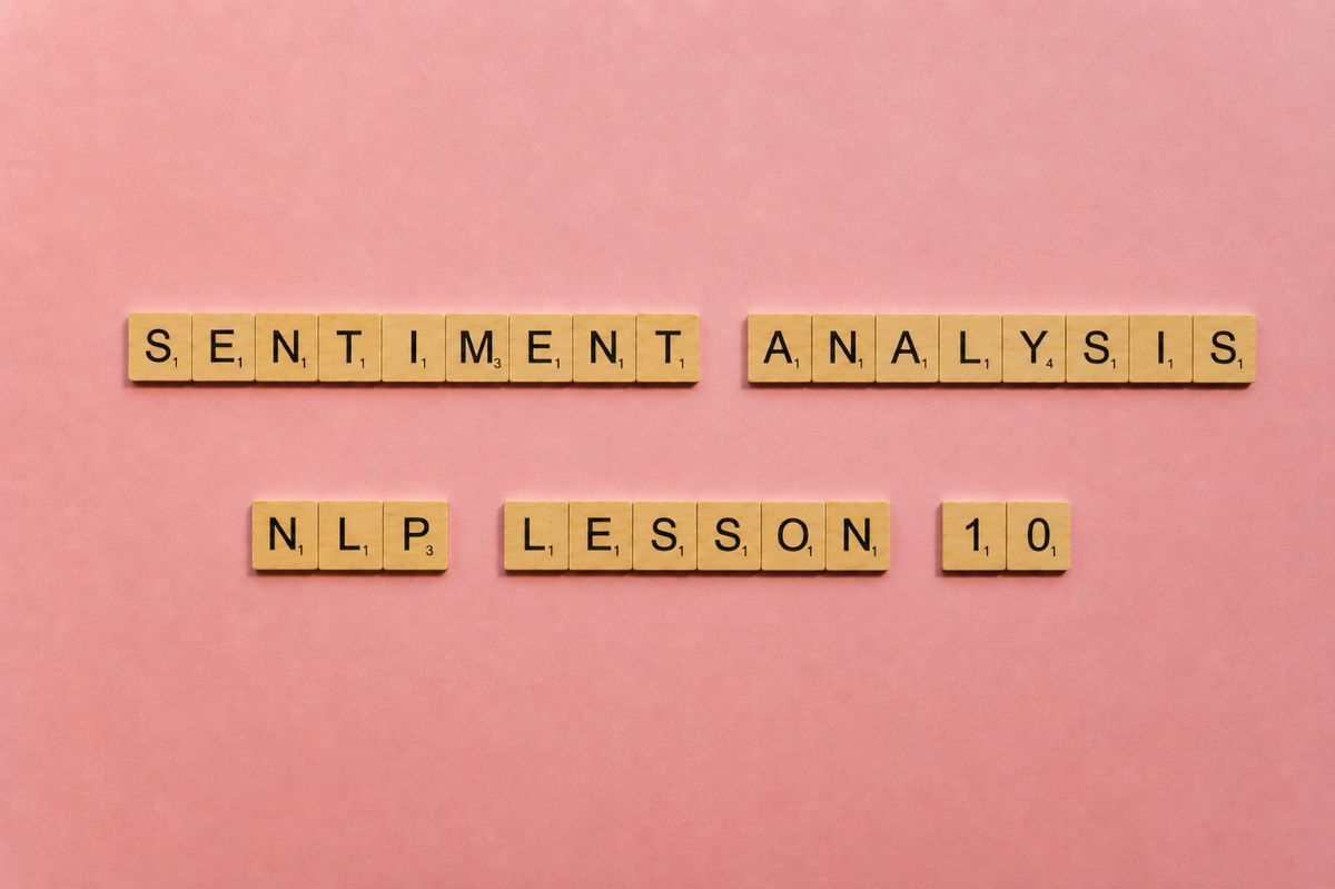 Sentiment Analysis - NLP Lesson 10